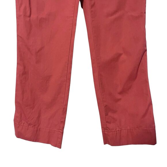 J. Crew Women’s Pants Size 0S Pink Classic Twill Chino Favorite Fit 100% Cotton - Picture 3 of 6